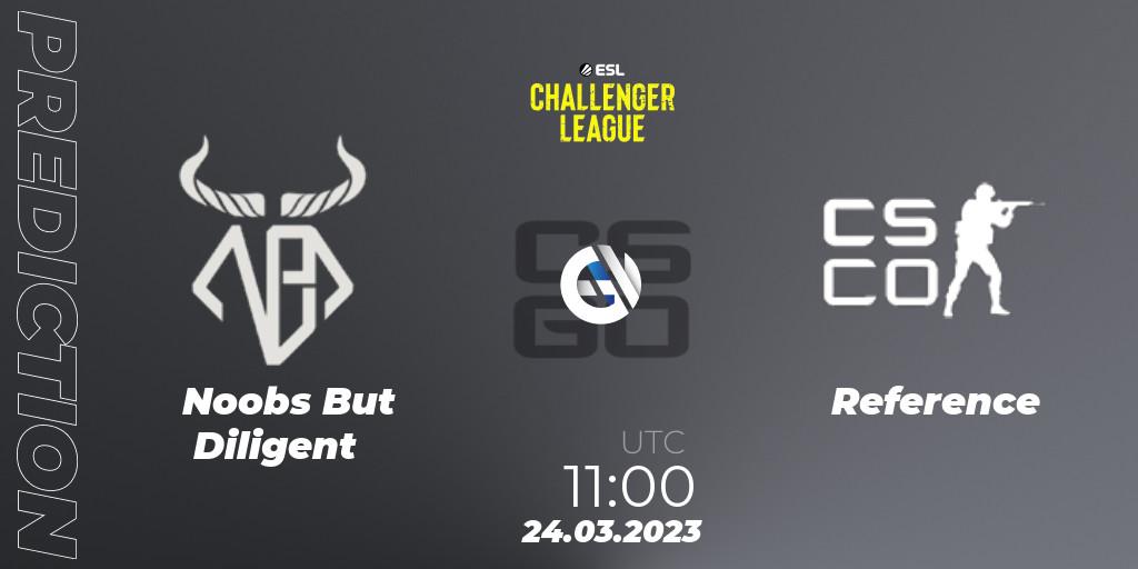 Noobs But Diligent - Reference: ennuste. 24.03.2023 at 11:00, Counter-Strike (CS2), ESL Challenger League Season 44 Relegation: Asia-Pacific