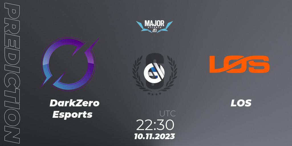 DarkZero Esports - LOS: ennuste. 10.11.2023 at 22:30, Rainbow Six, BLAST Major USA 2023
