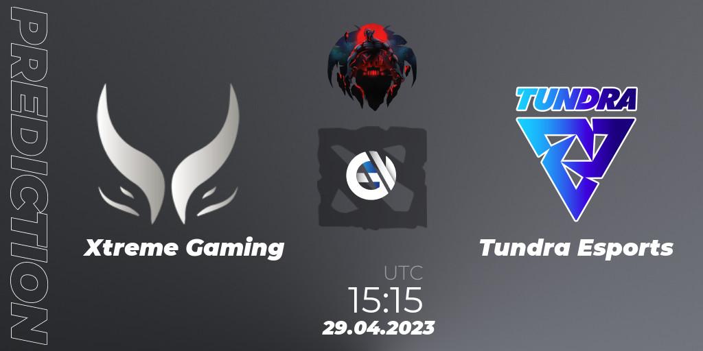 Xtreme Gaming - Tundra Esports: ennuste. 29.04.2023 at 15:39, Dota 2, The Berlin Major 2023 ESL - Group Stage