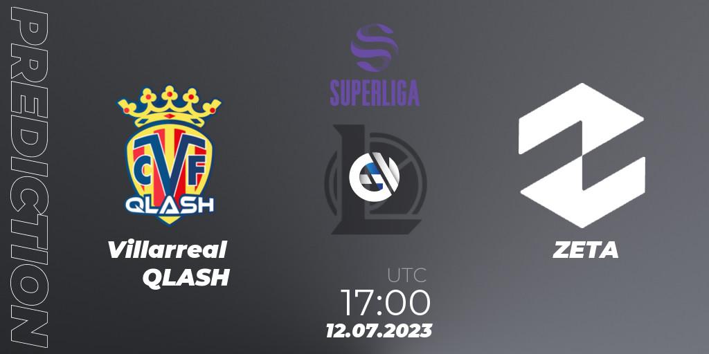 Villarreal QLASH - ZETA: ennuste. 12.07.2023 at 17:00, LoL, LVP Superliga 2nd Division 2023 Summer