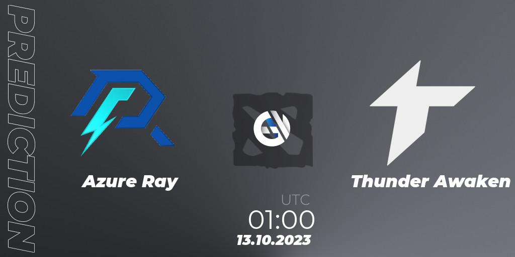 Azure Ray - Thunder Awaken: ennuste. 13.10.23, Dota 2, The International 2023 - Group Stage