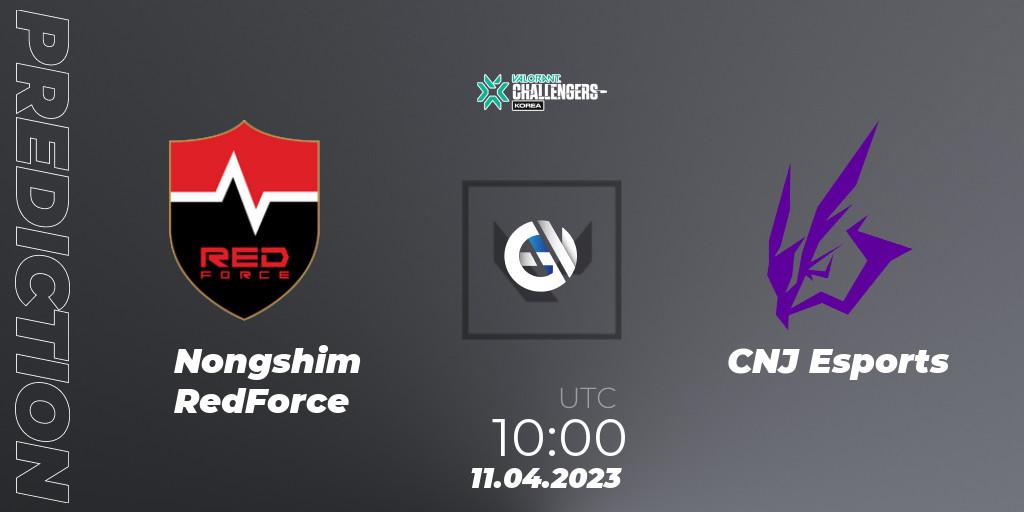 Nongshim RedForce - CNJ Esports: ennuste. 11.04.23, VALORANT, VALORANT Challengers 2023: Korea Split 2 - Regular League