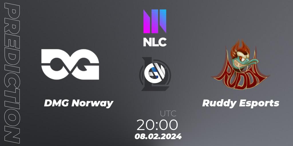 DMG Norway - Ruddy Esports: ennuste. 08.02.2024 at 20:00, LoL, NLC 1st Division Spring 2024