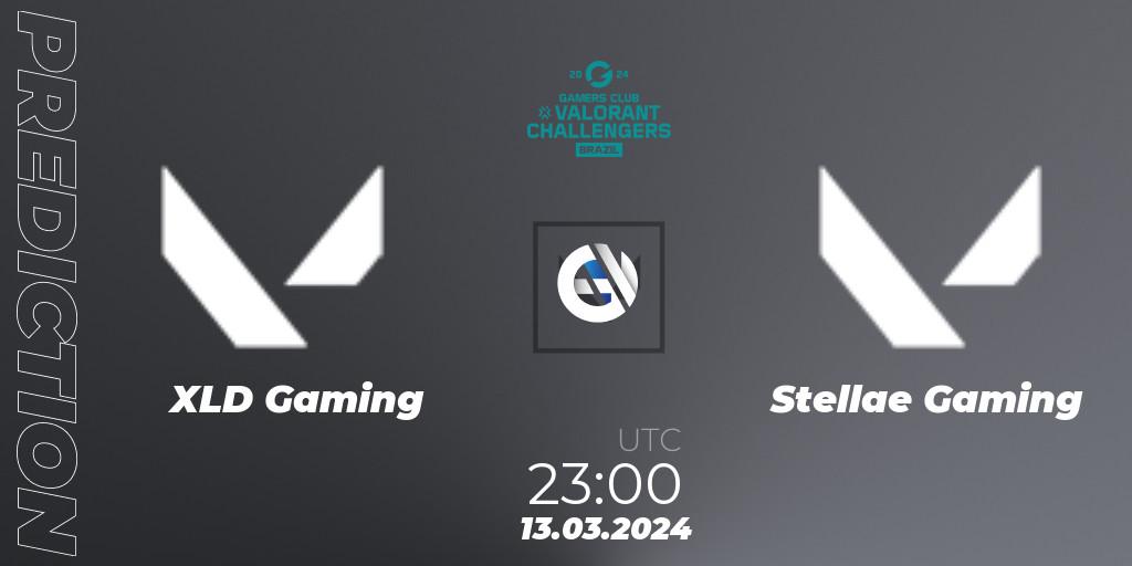 XLD Gaming - Stellae Gaming: ennuste. 13.03.2024 at 23:00, VALORANT, VALORANT Challengers Brazil 2024: Split 1