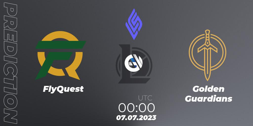 FlyQuest - Golden Guardians: ennuste. 07.07.23, LoL, LCS Summer 2023 - Group Stage