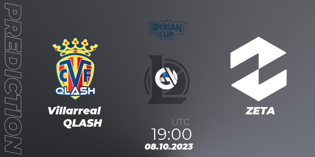 Villarreal QLASH - ZETA: ennuste. 08.10.2023 at 19:00, LoL, Iberian Cup 2023