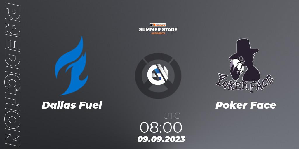 Dallas Fuel - Poker Face: ennuste. 09.09.23, Overwatch, Overwatch League 2023 - Summer Stage Knockouts