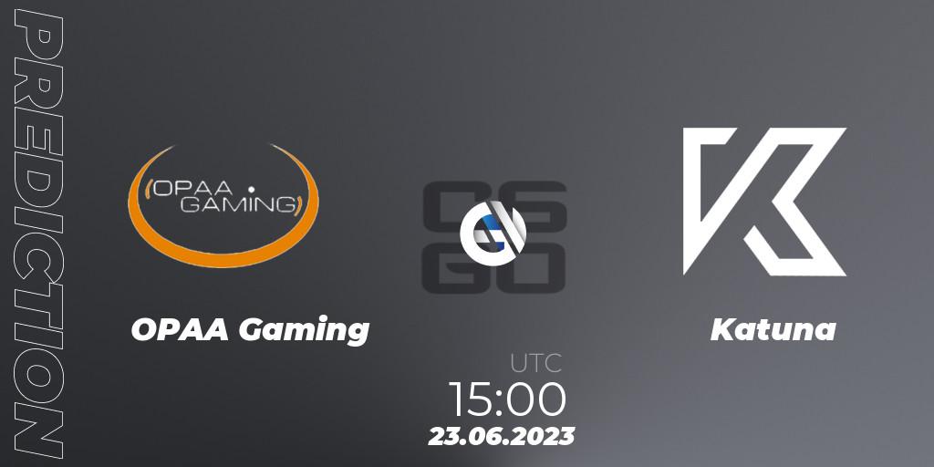 OPAA Gaming - Katuna: ennuste. 23.06.2023 at 15:00, Counter-Strike (CS2), Preasy Summer Cup 2023