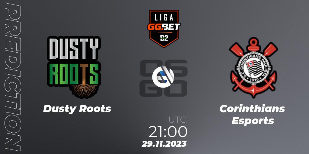 Dusty Roots - Corinthians Esports: ennuste. 06.12.2023 at 20:00, Counter-Strike (CS2), Dust2 Brasil Liga Season 2
