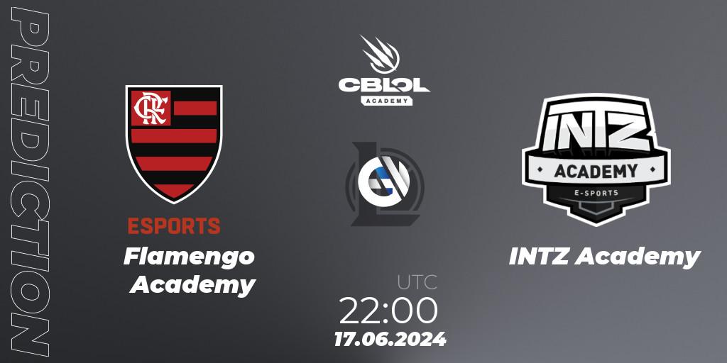 Flamengo Academy - INTZ Academy: ennuste. 17.06.2024 at 22:00, LoL, CBLOL Academy 2024