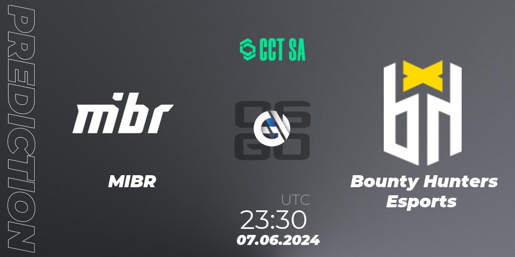 MIBR - Bounty Hunters Esports: ennuste. 07.06.2024 at 23:15, Counter-Strike (CS2), CCT Season 2 South America Series 1