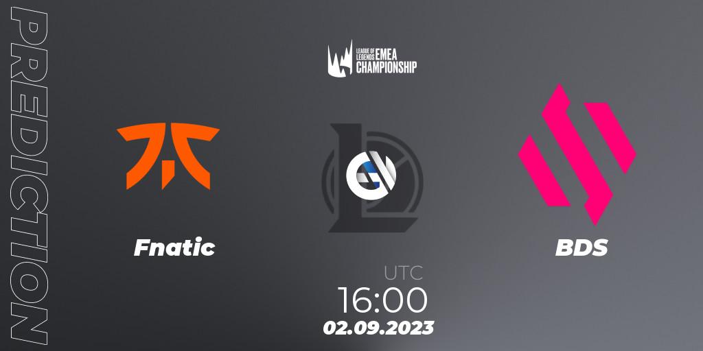 Fnatic - BDS: ennuste. 02.09.23, LoL, LEC Finals 2023