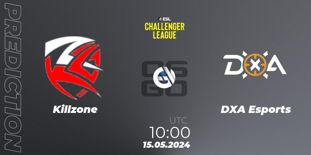 Killzone - DXA Esports: ennuste. 15.05.2024 at 10:10, Counter-Strike (CS2), ESL Challenger League Season 47: Oceania