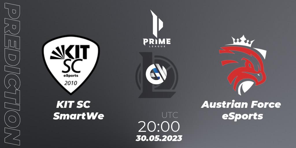 KIT SC SmartWe - Austrian Force eSports: ennuste. 30.05.2023 at 20:00, LoL, Prime League 2nd Division Summer 2023