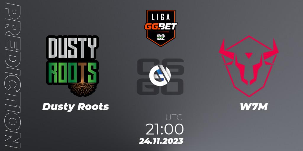 Dusty Roots - W7M: ennuste. 24.11.2023 at 21:00, Counter-Strike (CS2), Dust2 Brasil Liga Season 2