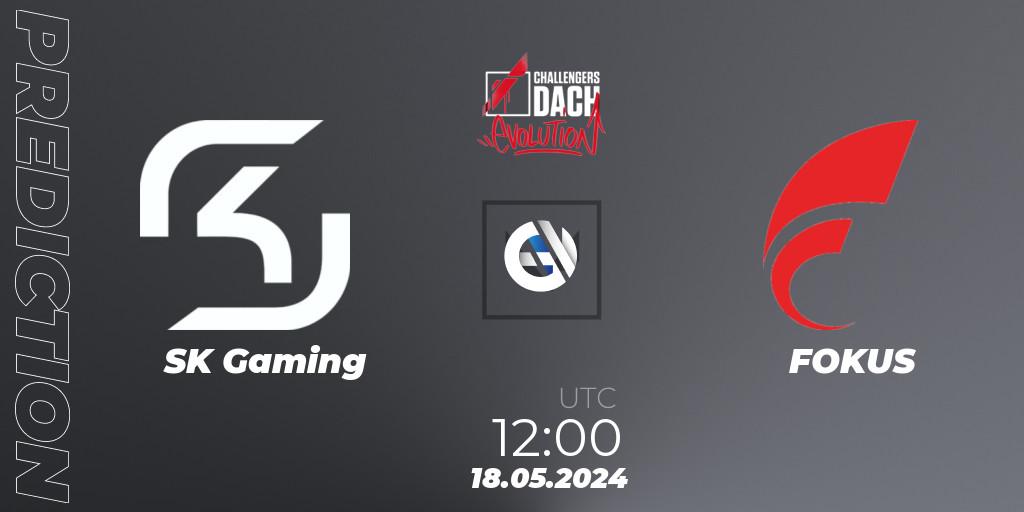 SK Gaming - FOKUS: ennuste. 18.05.2024 at 12:00, VALORANT, VALORANT Challengers 2024 DACH: Evolution Split 2