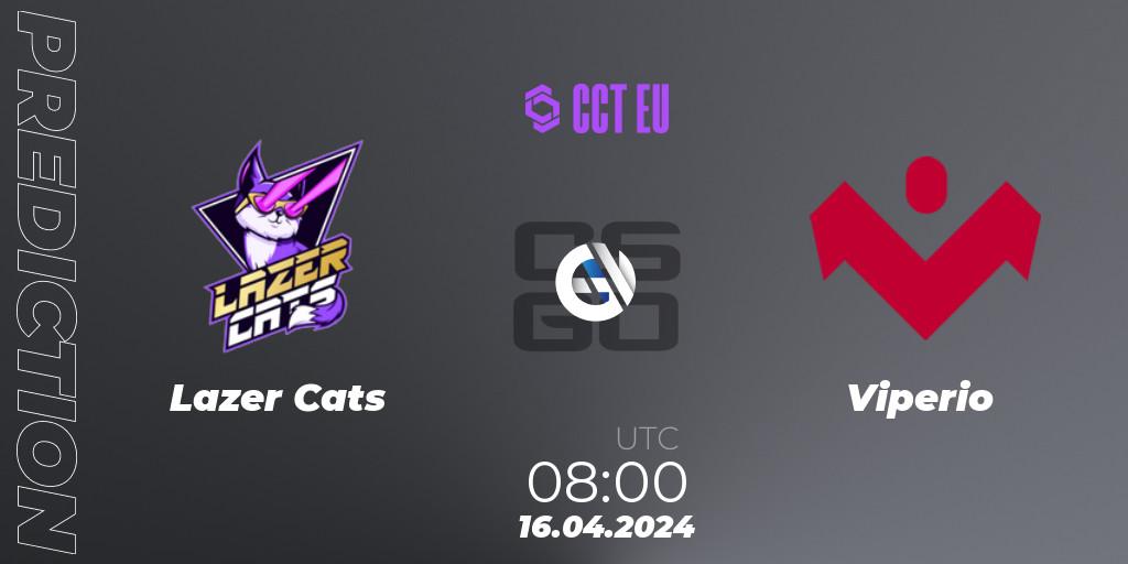 Lazer Cats - Viperio: ennuste. 16.04.24, CS2 (CS:GO), CCT Season 2 Europe Series 1 Closed Qualifier