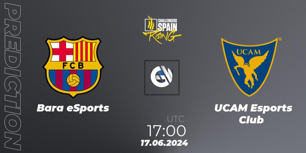 Barça eSports - UCAM Esports Club: ennuste. 17.06.2024 at 19:00, VALORANT, VALORANT Challengers 2024 Spain: Rising Split 2