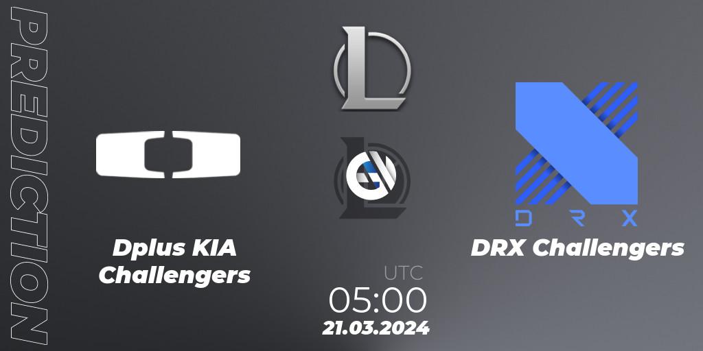 Dplus KIA Challengers - DRX Challengers: ennuste. 21.03.24, LoL, LCK Challengers League 2024 Spring - Group Stage