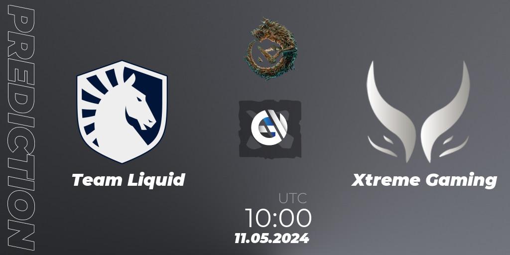 Team Liquid - Xtreme Gaming: ennuste. 11.05.24, Dota 2, PGL Wallachia Season 1 - Group Stage