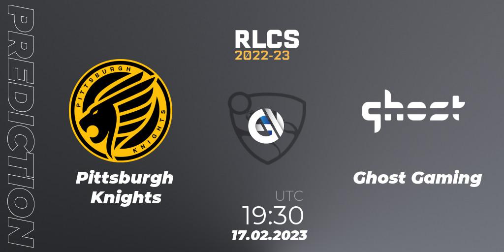 Pittsburgh Knights - Ghost Gaming: ennuste. 17.02.23, Rocket League, RLCS 2022-23 - Winter: North America Regional 2 - Winter Cup