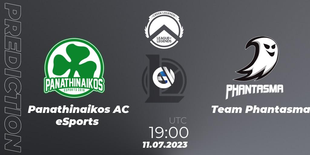 Panathinaikos AC eSports - Team Phantasma: ennuste. 11.07.2023 at 19:00, LoL, Greek Legends League Summer 2023