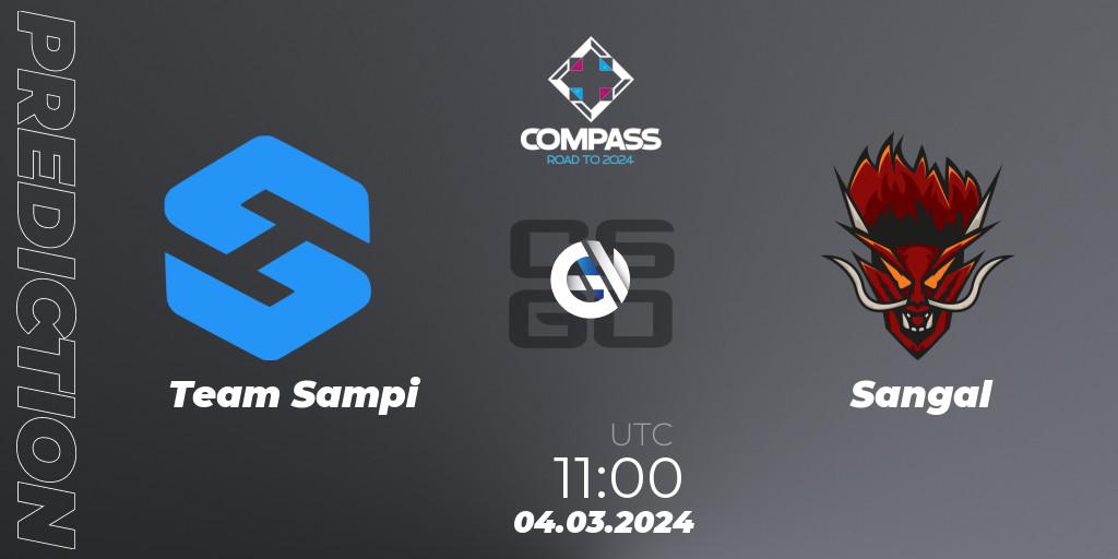 Team Sampi - Sangal: ennuste. 04.03.24, CS2 (CS:GO), YaLLa Compass Spring 2024 Contenders