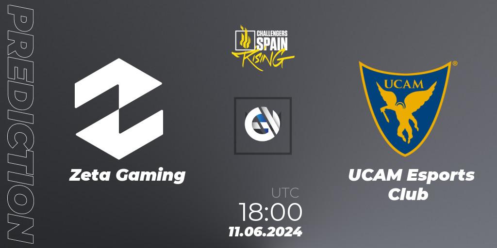 Zeta Gaming - UCAM Esports Club: ennuste. 11.06.2024 at 16:00, VALORANT, VALORANT Challengers 2024 Spain: Rising Split 2