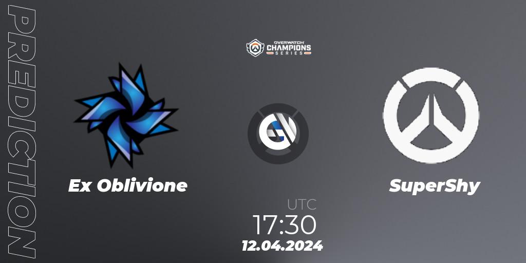 Ex Oblivione - SuperShy: ennuste. 12.04.2024 at 17:30, Overwatch, Overwatch Champions Series 2024 - EMEA Stage 2 Group Stage