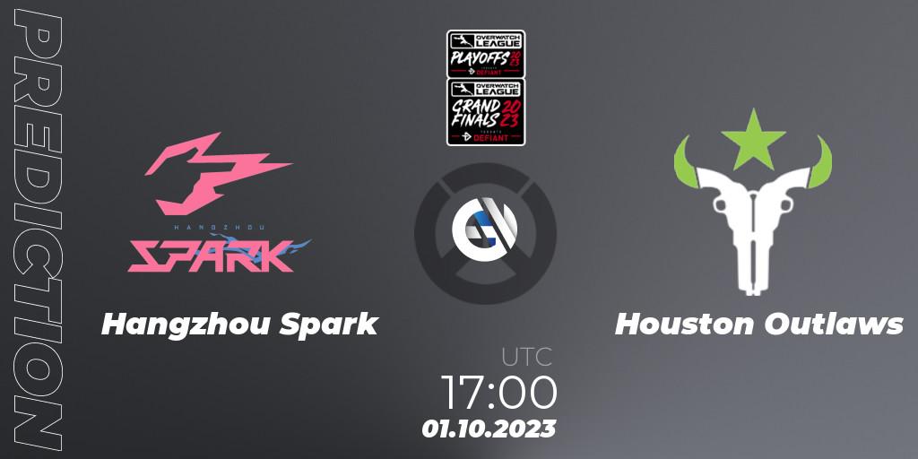 Hangzhou Spark - Houston Outlaws: ennuste. 01.10.23, Overwatch, Overwatch League 2023 - Playoffs