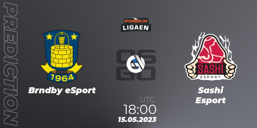 Brøndby eSport - Sashi Esport: ennuste. 15.05.2023 at 18:00, Counter-Strike (CS2), Dust2.dk Ligaen Season 23