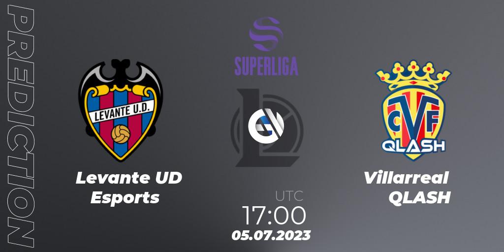 Levante UD Esports - Villarreal QLASH: ennuste. 05.07.2023 at 16:00, LoL, LVP Superliga 2nd Division 2023 Summer