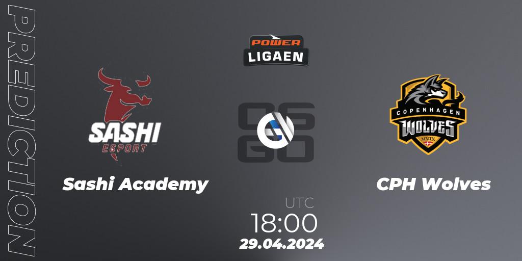 Sashi Academy - CPH Wolves: ennuste. 29.04.2024 at 18:00, Counter-Strike (CS2), Dust2.dk Ligaen Season 26