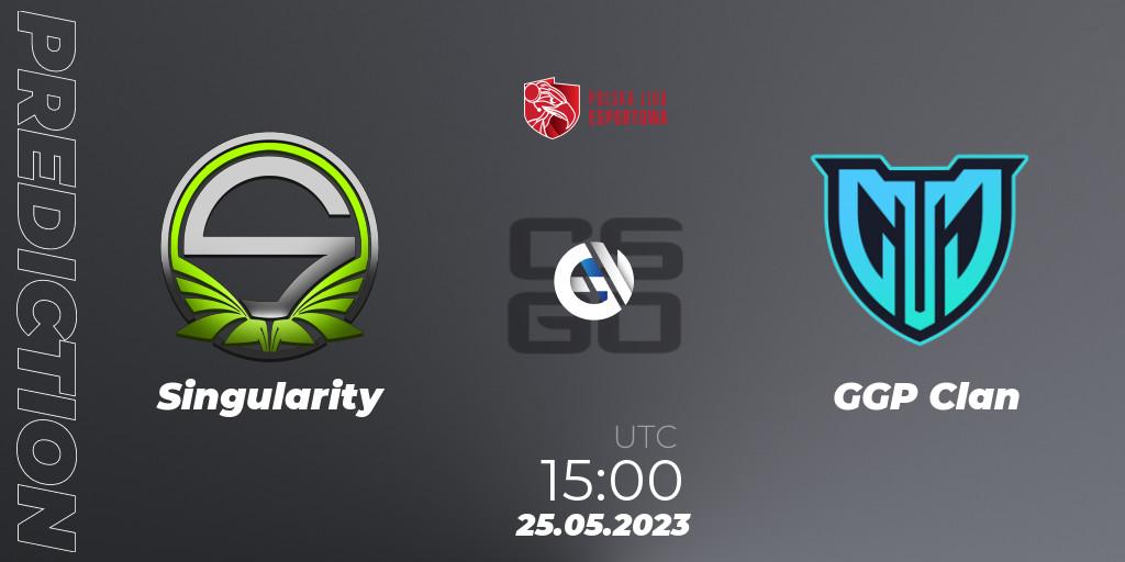 Singularity - GGP Clan: ennuste. 25.05.2023 at 15:00, Counter-Strike (CS2), Polish Esports League 2023 Split 2