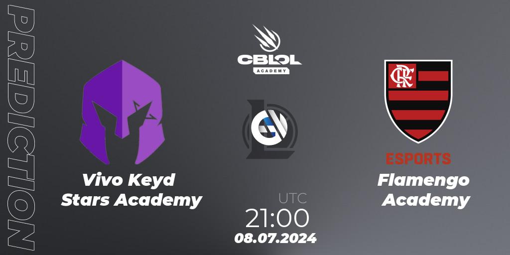 Vivo Keyd Stars Academy - Flamengo Academy: ennuste. 09.07.2024 at 21:00, LoL, CBLOL Academy 2024