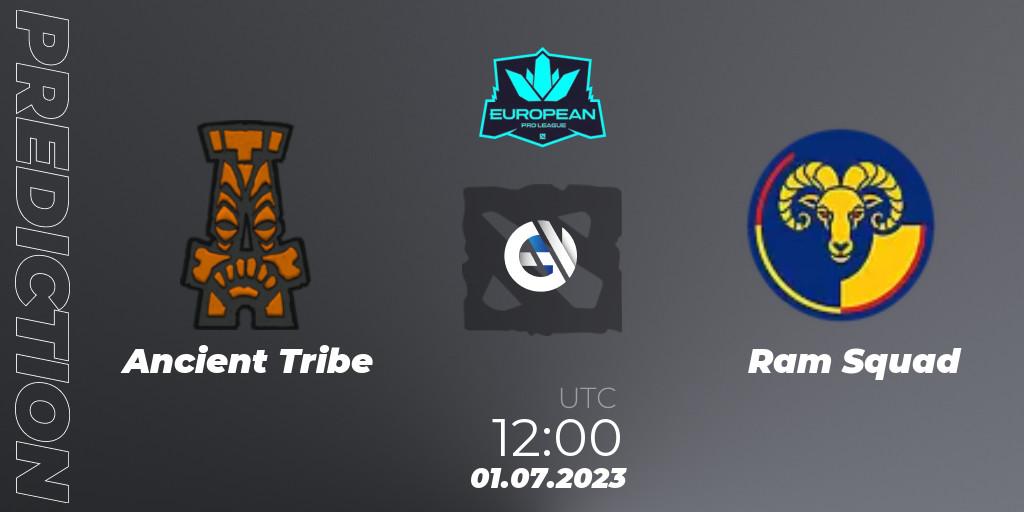 Ancient Tribe - Ram Squad: ennuste. 01.07.2023 at 12:02, Dota 2, European Pro League Season 10