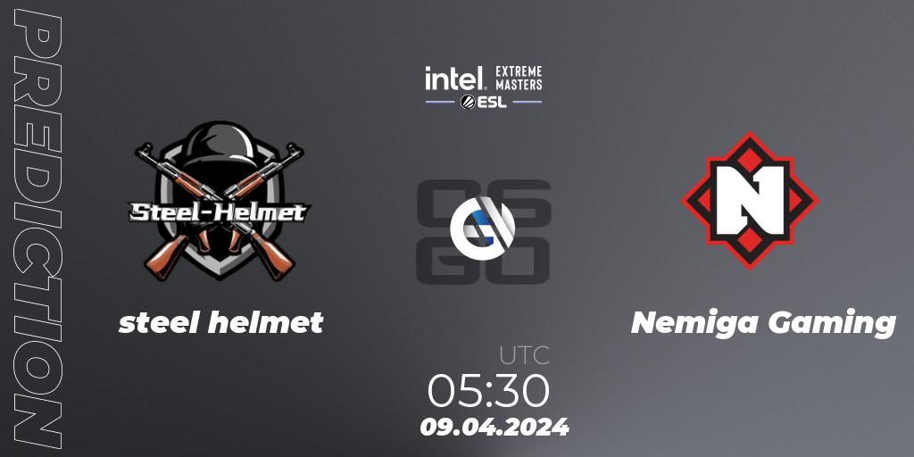 steel helmet - Nemiga Gaming: ennuste. 09.04.24, CS2 (CS:GO), IEM China 2024