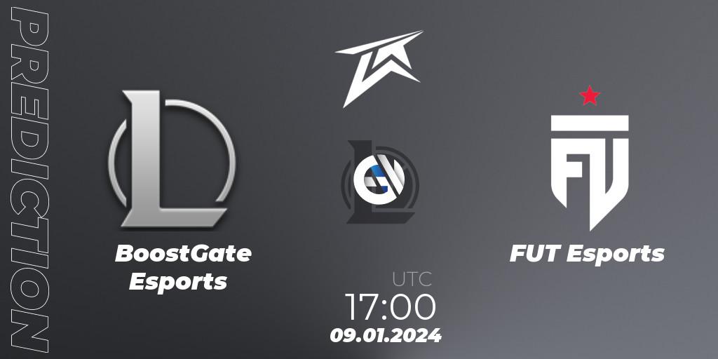 BoostGate Esports - FUT Esports: ennuste. 09.01.2024 at 17:00, LoL, TCL 2024 Season Cup