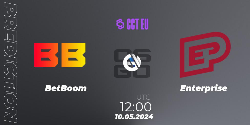 BetBoom - Enterprise: ennuste. 10.05.2024 at 12:00, Counter-Strike (CS2), CCT Season 2 Europe Series 2 