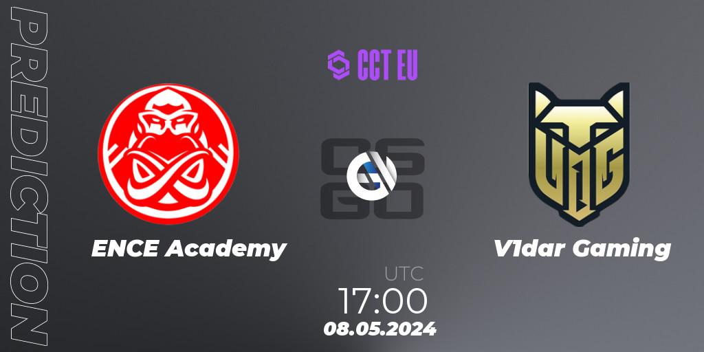 ENCE Academy - V1dar Gaming: ennuste. 08.05.2024 at 17:00, Counter-Strike (CS2), CCT Season 2 European Series #3 Play-In