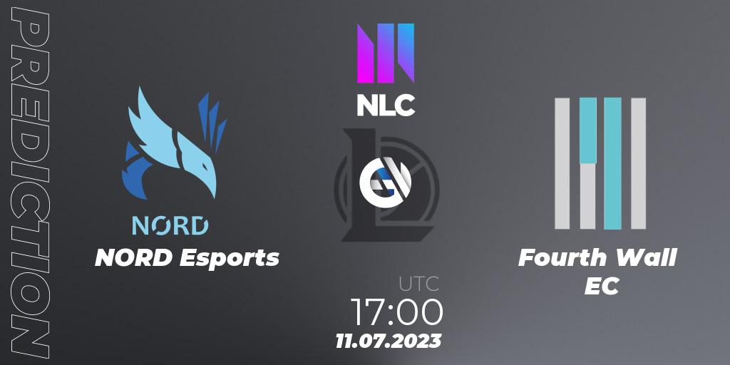 NORD Esports - Fourth Wall EC: ennuste. 11.07.2023 at 17:00, LoL, NLC Summer 2023 - Group Stage