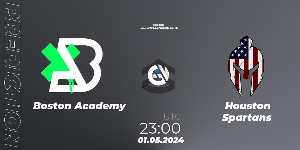 Boston Academy - Houston Spartans: ennuste. 01.05.2024 at 23:00, Call of Duty, Call of Duty Challengers 2024 - Elite 2: NA