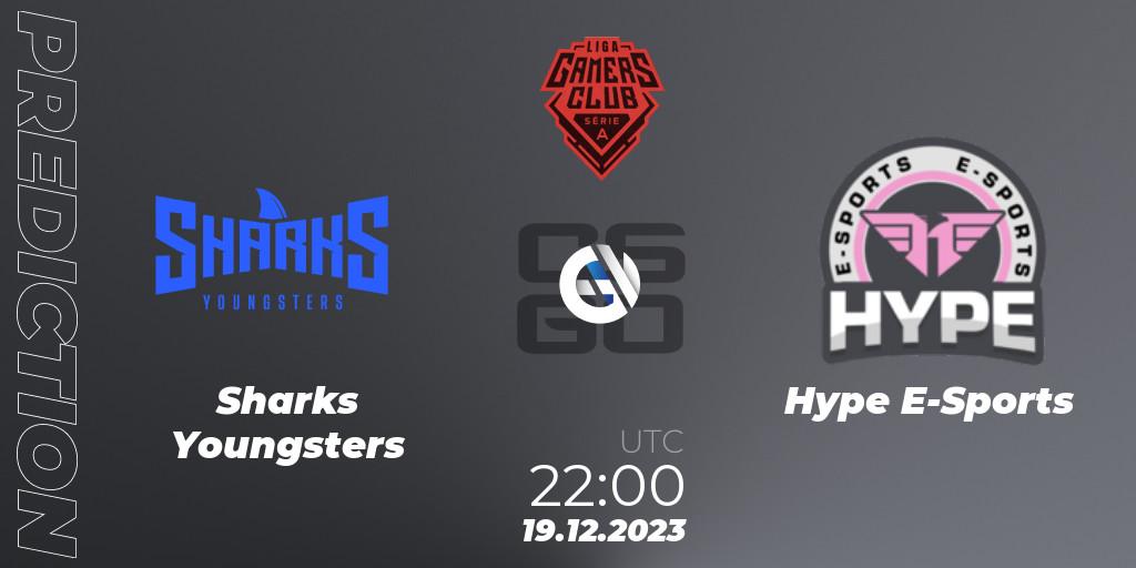 Sharks Youngsters - Hype E-Sports: ennuste. 19.12.23, CS2 (CS:GO), Gamers Club Liga Série A: December 2023
