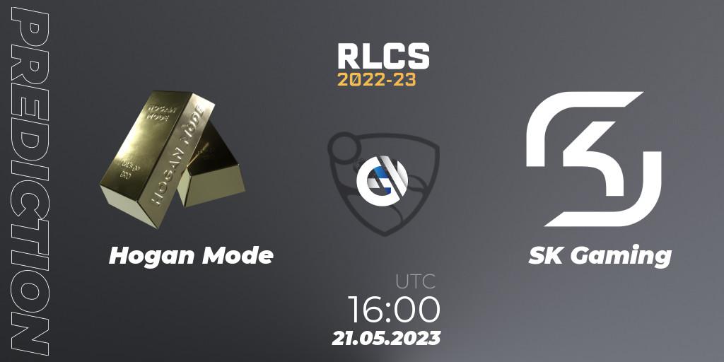 Hogan Mode - SK Gaming: ennuste. 21.05.2023 at 16:00, Rocket League, RLCS 2022-23 - Spring: Europe Regional 2 - Spring Cup: Closed Qualifier