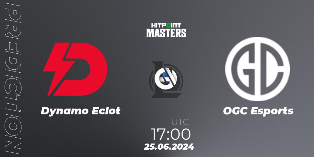 Dynamo Eclot - OGC Esports: ennuste. 25.06.2024 at 17:00, LoL, Hitpoint Masters Summer 2024