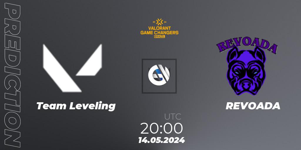 Team Leveling - REVOADA: ennuste. 14.05.2024 at 20:00, VALORANT, VCT 2024: Game Changers Brazil Series 1