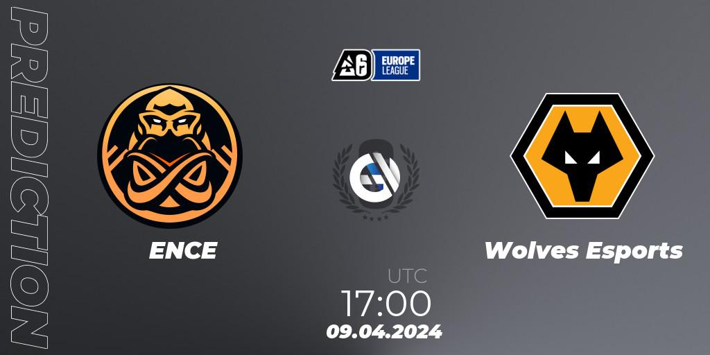 ENCE - Wolves Esports: ennuste. 09.04.24, Rainbow Six, Europe League 2024 - Stage 1