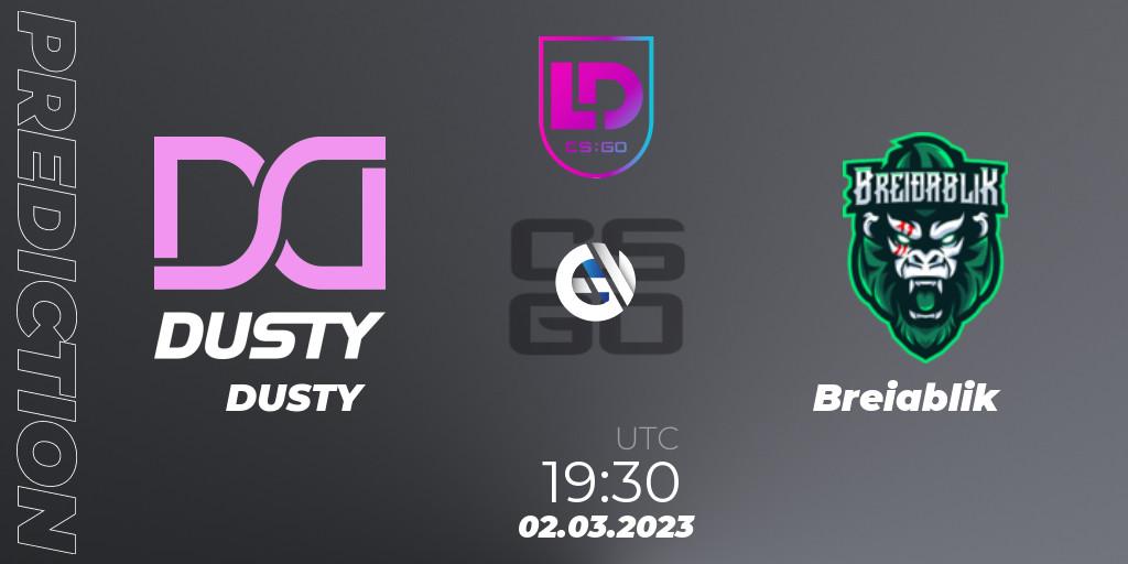 DUSTY - Breiðablik: ennuste. 02.03.2023 at 19:30, Counter-Strike (CS2), Icelandic Esports League Season 7