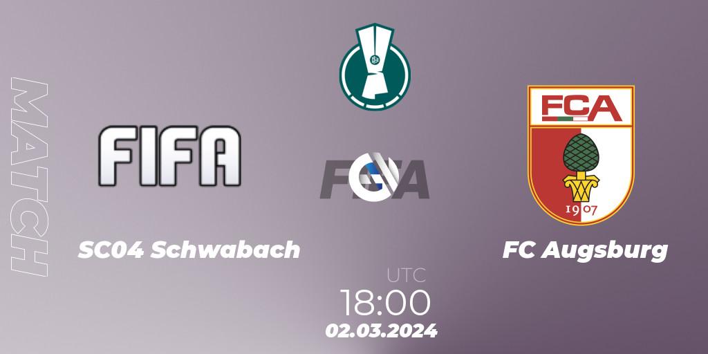 SC04 Schwabach VS FC Augsburg
