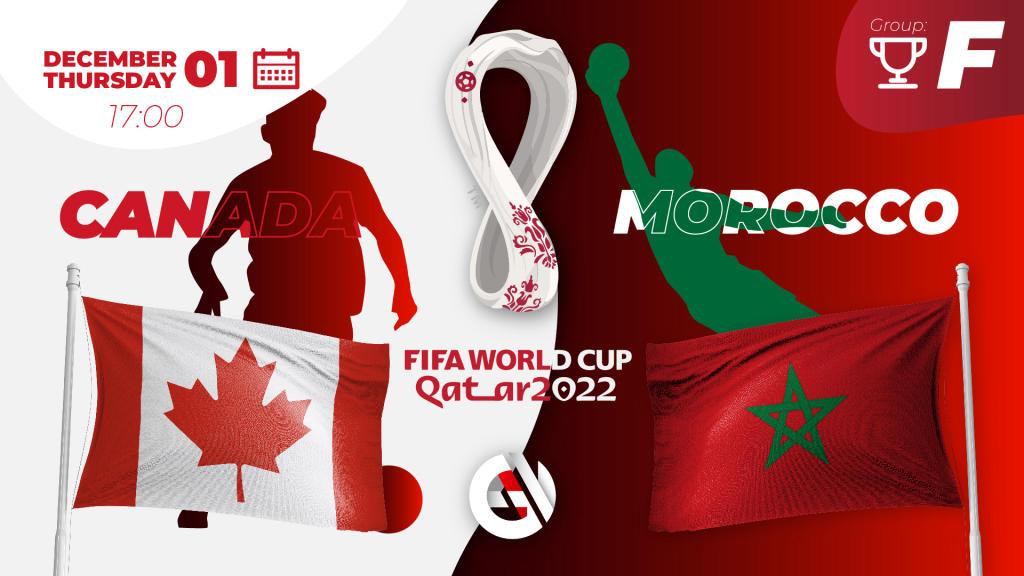 Kanada - Marokko: ennustus ja veto MM-kisoista 2022 Qatarissa